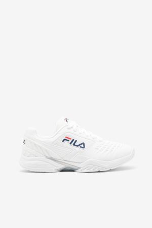 FILA Axilus 2 Energized Tennis Shoes White / Navy,Womens Tennis | CA.OBCWRH034